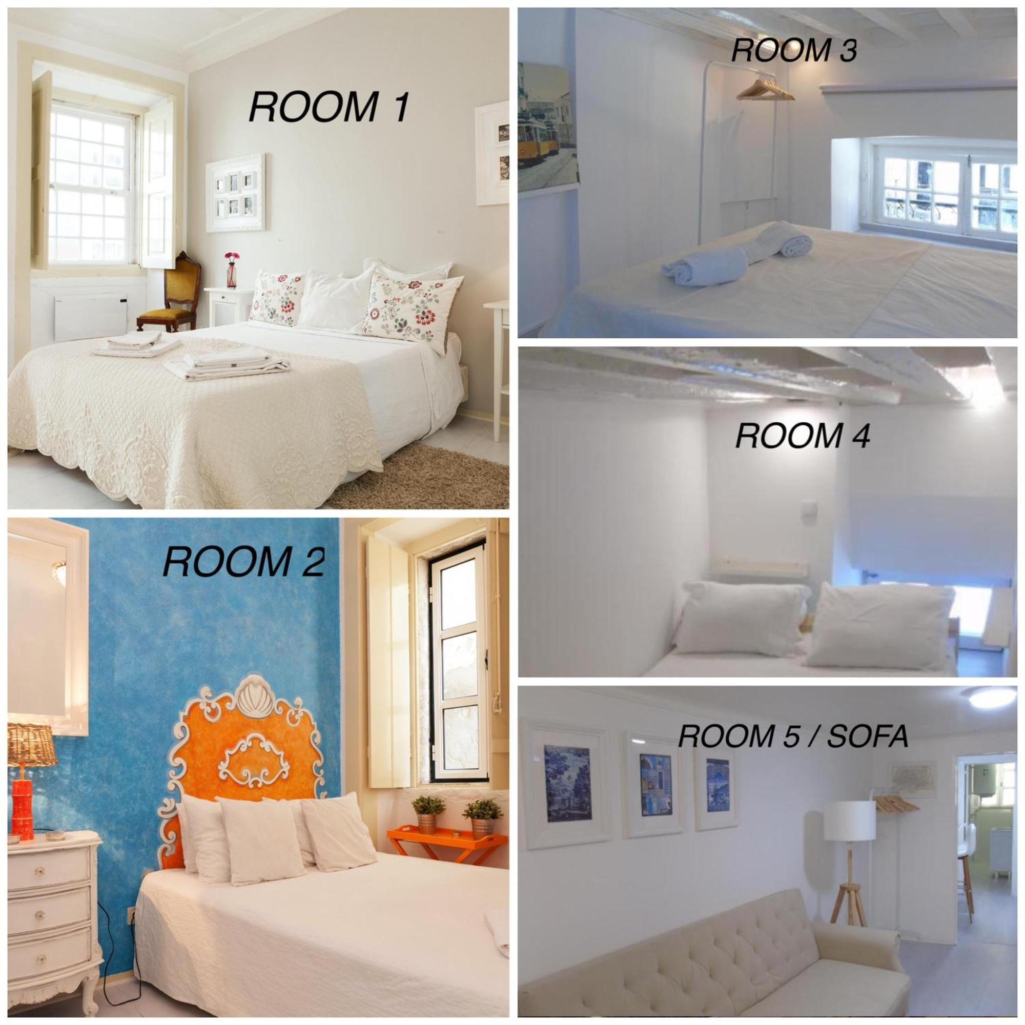Alfama Vintage 1 Ten Guests - Alfama Vintage 2 Five Guests - Alfama Vintage 3 Three Guests Lisboa المظهر الخارجي الصورة